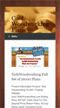 Mobile Screenshot of coolwoodworkingplans.com